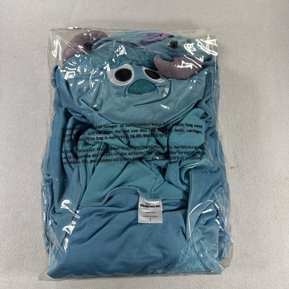 Disney Pixar Monsters Inc Sulley Costume Dress Adult Lg 12-14 Spirit Halloween - Picture 4 of 4